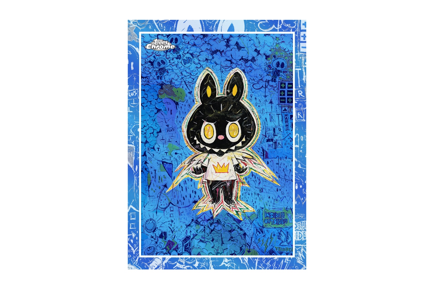 Topps “The Monsters” Labubu Trading Cards Release Info Kasing lung chrome base cards fanatics