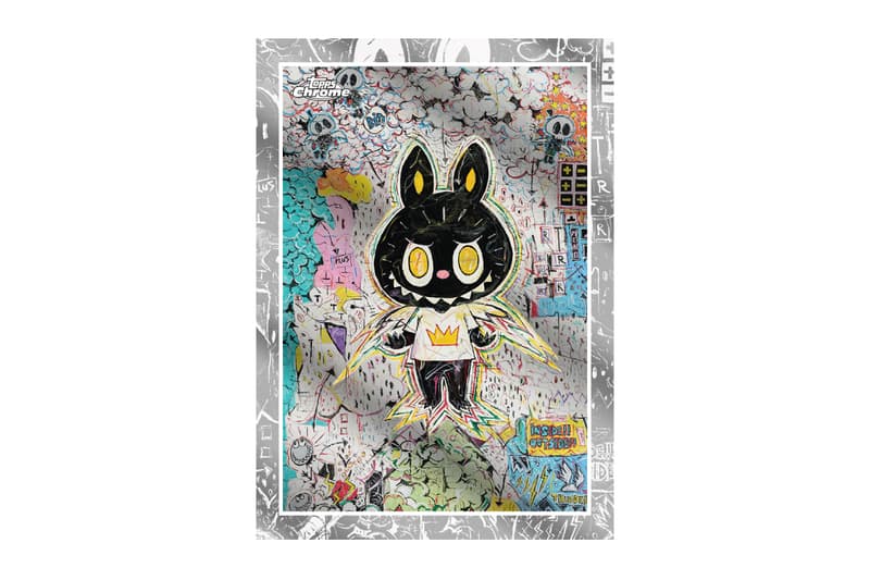 Topps “The Monsters” Labubu Trading Cards Release Info Kasing lung chrome base cards fanatics