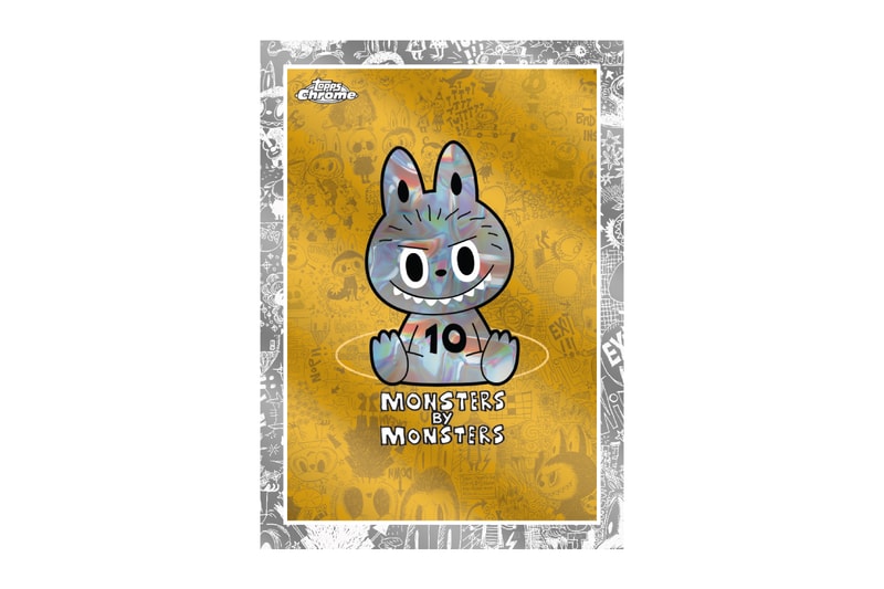 Topps “The Monsters” Labubu Trading Cards Release Info Kasing lung chrome base cards fanatics