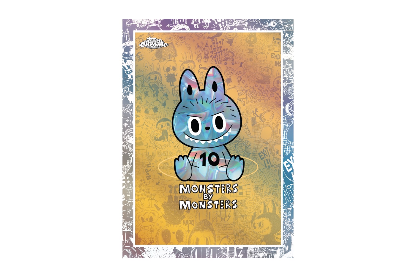 Topps “The Monsters” Labubu Trading Cards Release Info Kasing lung chrome base cards fanatics