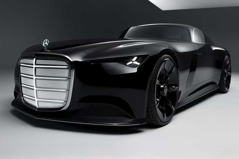 The Mercedes-Benz Vision Iconic Is Here release info concept car radiator grilles ev electric vehicle