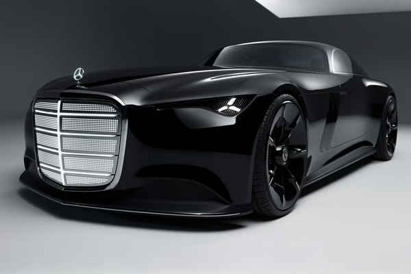 The Mercedes-Benz Vision Iconic Is Here release info concept car radiator grilles ev electric vehicle