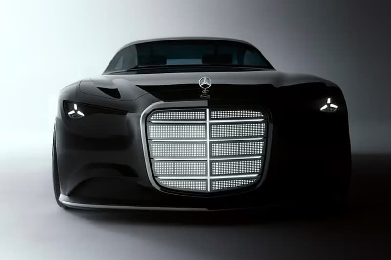 The Mercedes-Benz Vision Iconic Is Here release info concept car radiator grilles ev electric vehicle