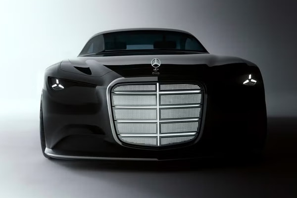 The Mercedes-Benz Vision Iconic Is Here release info concept car radiator grilles ev electric vehicle