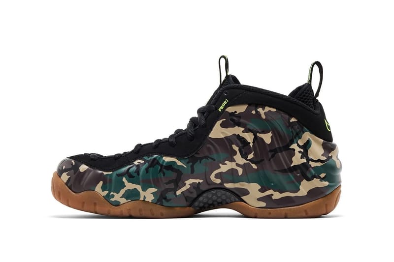 nike foamposite camo