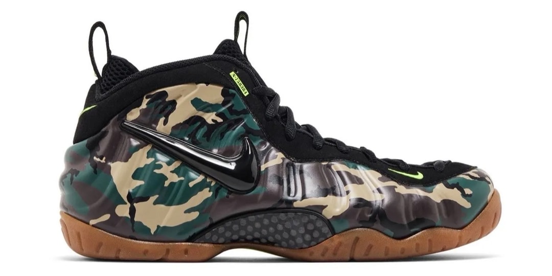 Nike Air Foamposite Pro "Green Camo" Reportedly Returning Next Summer