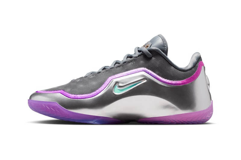 First Look at the Upcoming Nike LeBron 23 "Bubble Boy" Cool Grey/Metallic Silver-Vivid Purple-Multi-Colour IF0694-002 los angeles lakers disney walt covid 2020 nba championships
