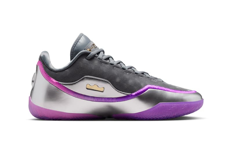 First Look at the Upcoming Nike LeBron 23 "Bubble Boy" Cool Grey/Metallic Silver-Vivid Purple-Multi-Colour IF0694-002 los angeles lakers disney walt covid 2020 nba championships
