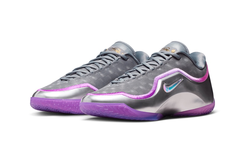First Look at the Upcoming Nike LeBron 23 "Bubble Boy" Cool Grey/Metallic Silver-Vivid Purple-Multi-Colour IF0694-002 los angeles lakers disney walt covid 2020 nba championships