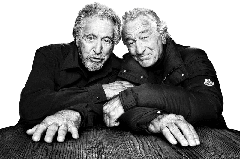 Robert De Niro and Al Pacino Star in Moncler's Latest Campaign platon interview