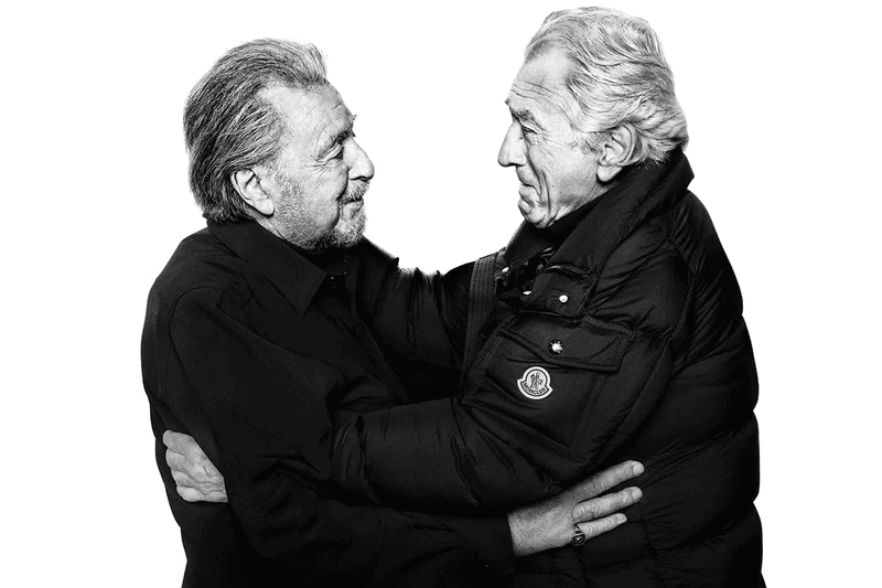 Robert De Niro and Al Pacino Star in Moncler's Latest Campaign platon interview