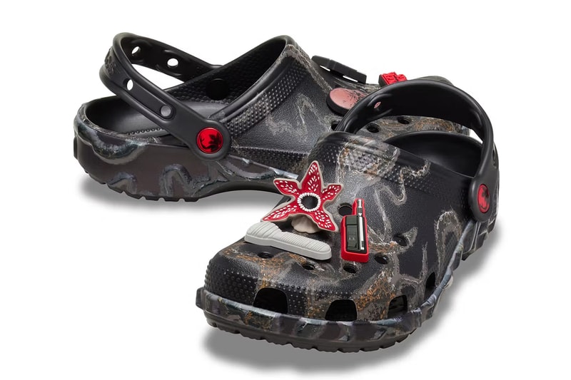 Stranger Things Crocs Classic Clog The Upside Down Hellfire Club Multi 212074-90H 211507-90H Release Info