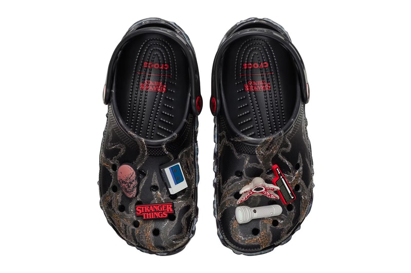 Stranger Things Crocs Classic Clog The Upside Down Hellfire Club Multi 212074-90H 211507-90H Release Info
