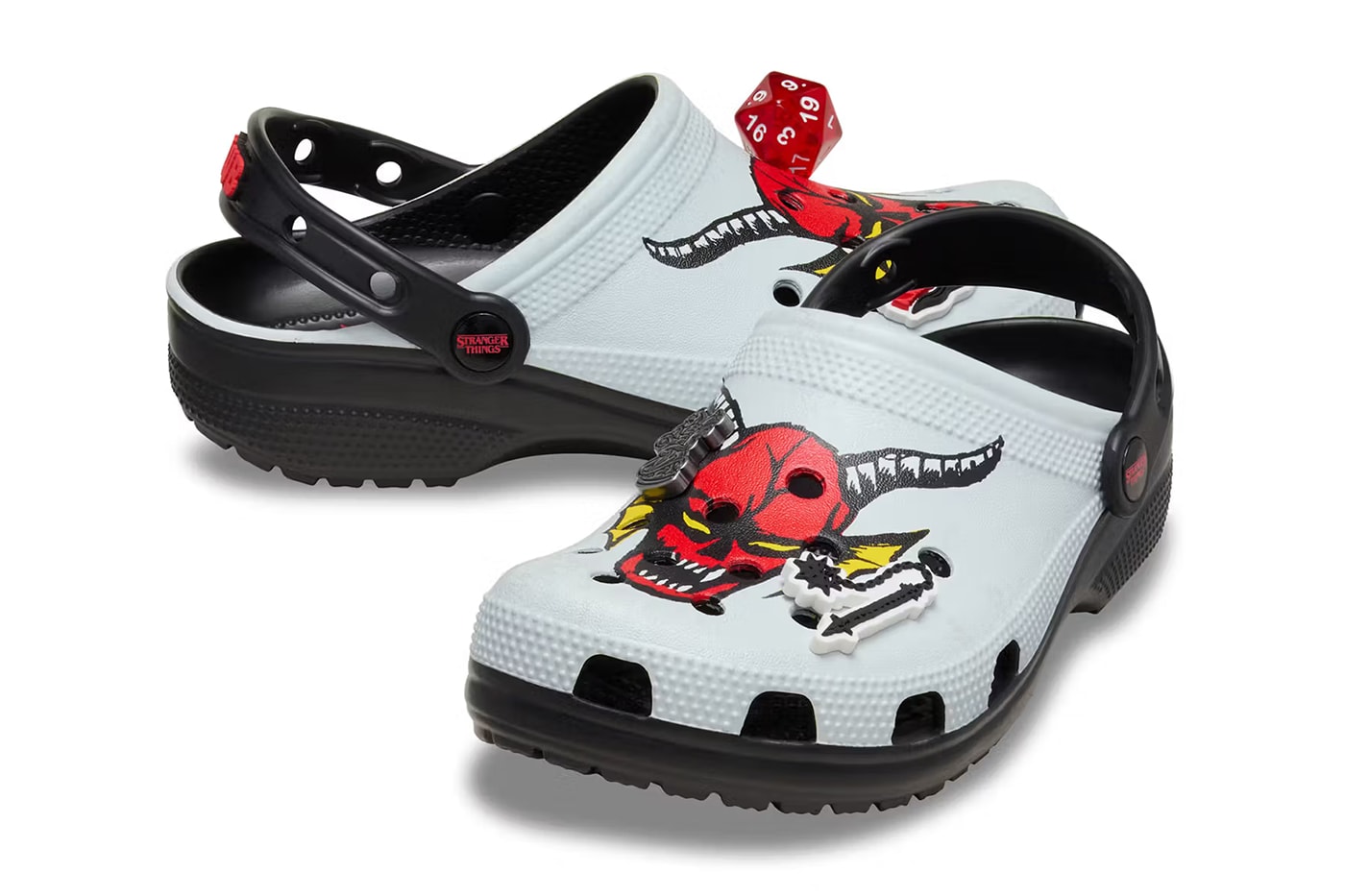 Stranger Things Crocs Classic Clog The Upside Down Hellfire Club Multi 212074-90H 211507-90H Release Info