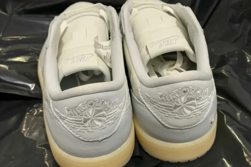 Air Jordan 1 Low OG “Floral Swoosh” Release Info Sail/Off White-Coconut Milk IF4391-100 all white leather spring 2026