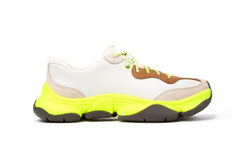 camper karst 2 sneaker rexarge foam midsole twins mary jane patches ortholite sole footbed vibram velcro laces fastening black blue gray green