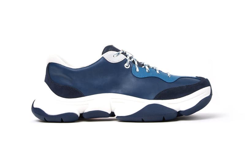 camper karst 2 sneaker rexarge foam midsole twins mary jane patches ortholite sole footbed vibram velcro laces fastening black blue gray green