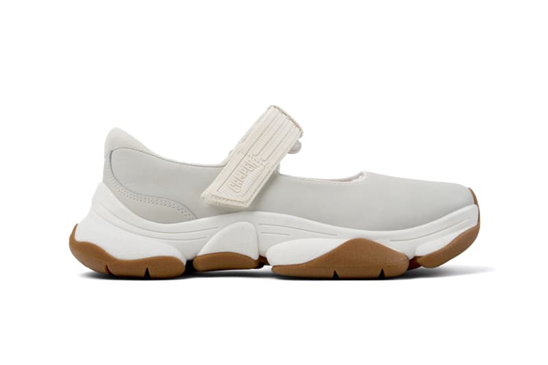 camper karst 2 sneaker rexarge foam midsole twins mary jane patches ortholite sole footbed vibram velcro laces fastening black blue gray green