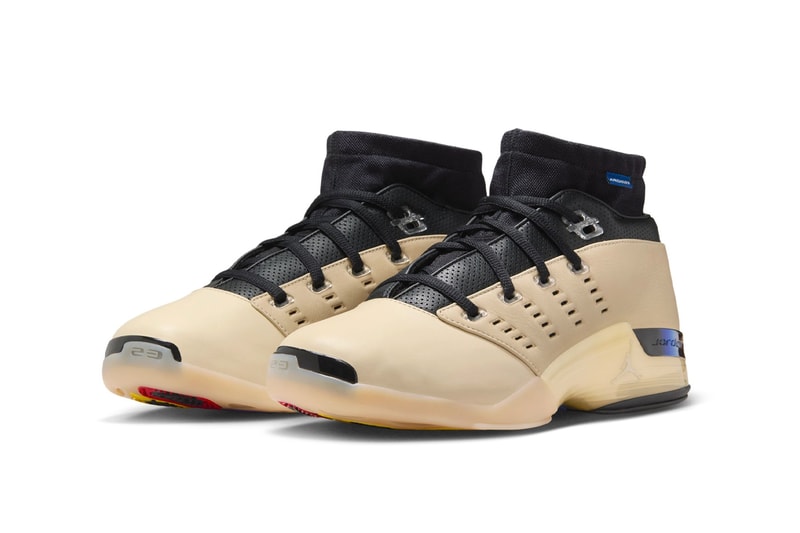 Official Look at the Infinite Archives x Air Jordan 17 Low "Beach" Beach/Black-Metallic Silver IH0177-200 october 17 2025