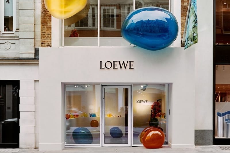 LOEWE Transforms Its Mayfair Store Into a Laboratory of Bubbles and Scents