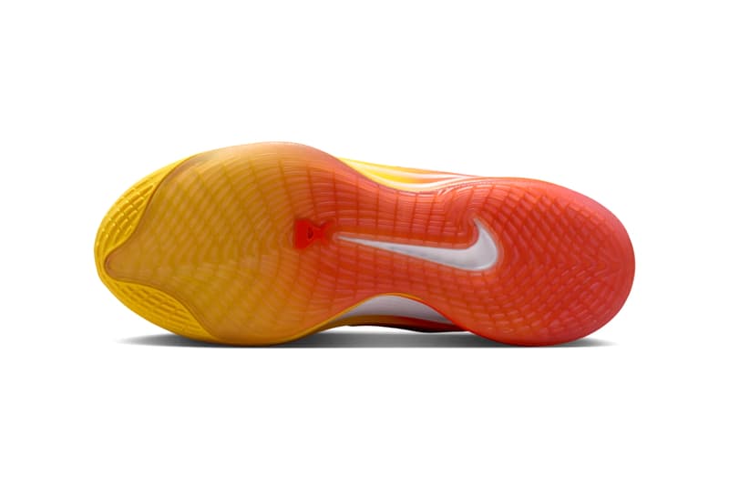 Nike A’One “Candy Corn Queen” White/Chrome Yellow-Safety Orange FZ8605-103 aja wilson wnba las vegas aces champion halloween