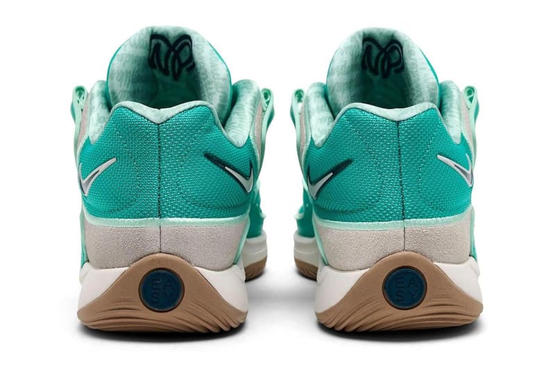 Nike KD 18 Surfaces in "Wanda Pratt" HV1992-301 Midnight Turquoise/Phantom-Kinetic Green-British Khaki releaes info kevin durant