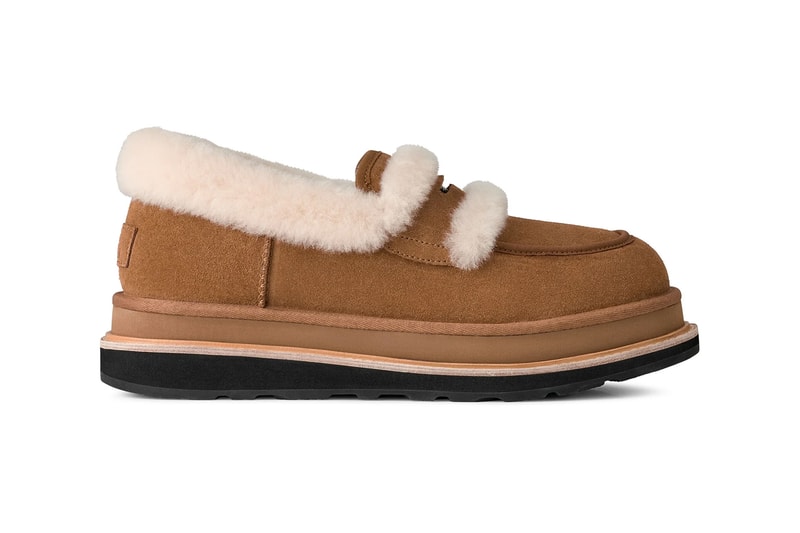 UGG sacai loafer UGG sacai Hiker UGG sacai thigh-high boot Chestnut Black Release Info