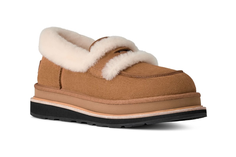 UGG sacai loafer UGG sacai Hiker UGG sacai thigh-high boot Chestnut Black Release Info