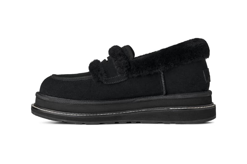 UGG sacai loafer UGG sacai Hiker UGG sacai thigh-high boot Chestnut Black Release Info