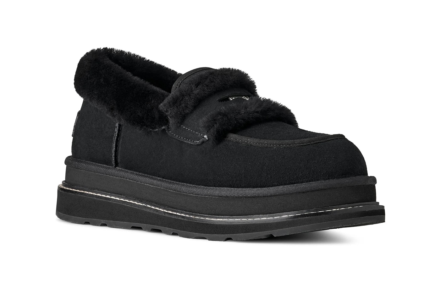 UGG sacai loafer UGG sacai Hiker UGG sacai thigh-high boot Chestnut Black Release Info