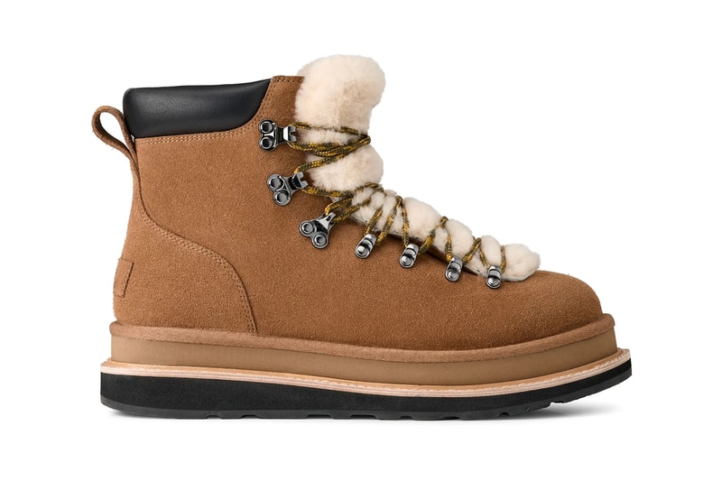 UGG sacai loafer UGG sacai Hiker UGG sacai thigh-high boot Chestnut Black Release Info