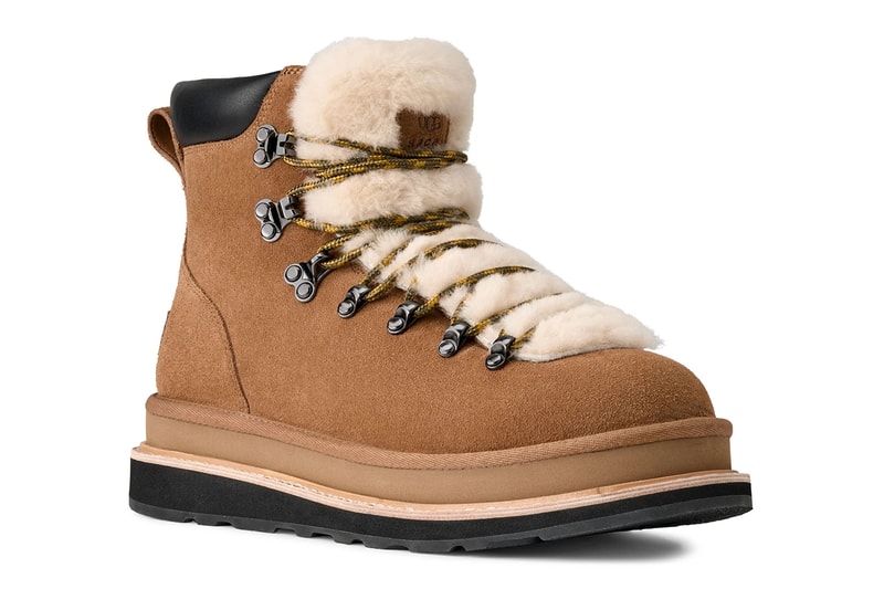 UGG sacai loafer UGG sacai Hiker UGG sacai thigh-high boot Chestnut Black Release Info