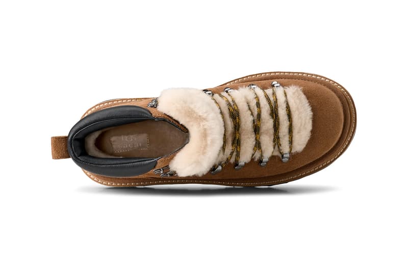 UGG sacai loafer UGG sacai Hiker UGG sacai thigh-high boot Chestnut Black Release Info