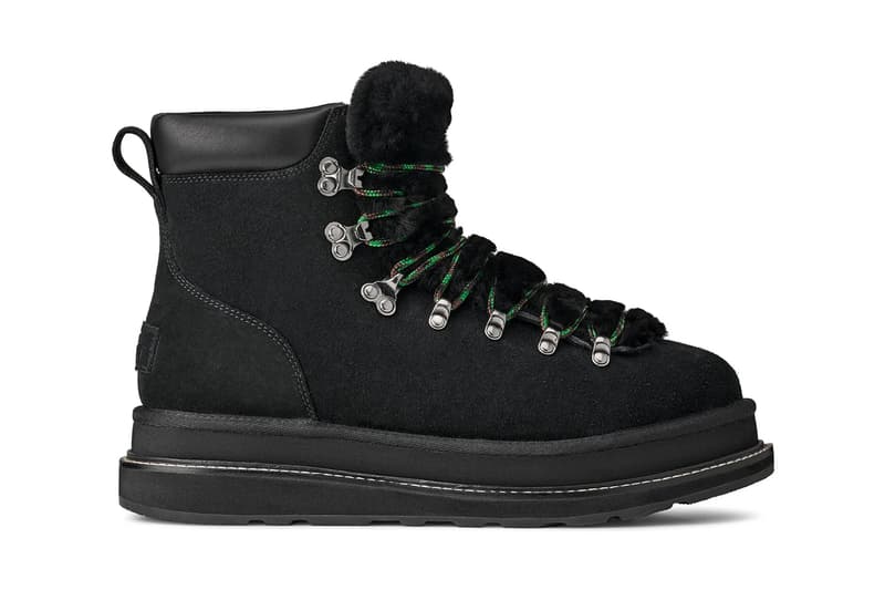 UGG sacai loafer UGG sacai Hiker UGG sacai thigh-high boot Chestnut Black Release Info