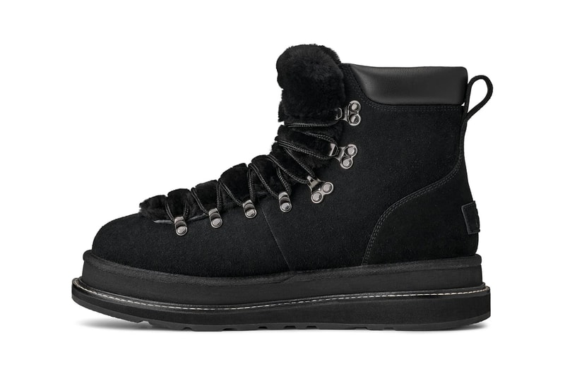 UGG sacai loafer UGG sacai Hiker UGG sacai thigh-high boot Chestnut Black Release Info