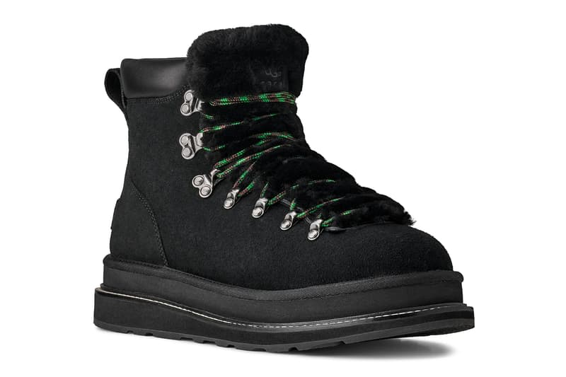 UGG sacai loafer UGG sacai Hiker UGG sacai thigh-high boot Chestnut Black Release Info