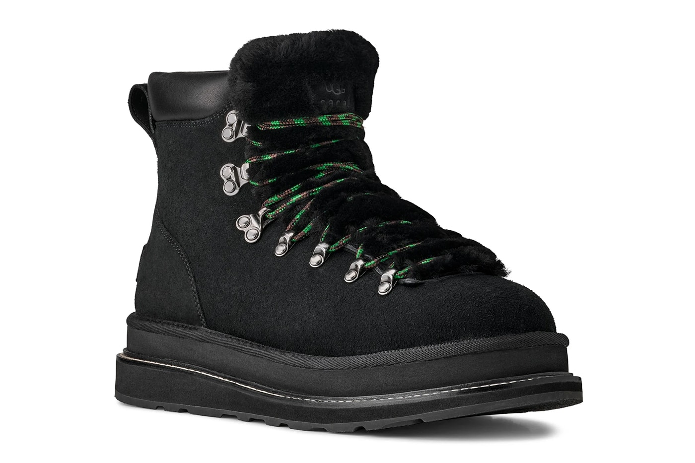 UGG sacai loafer UGG sacai Hiker UGG sacai thigh-high boot Chestnut Black Release Info