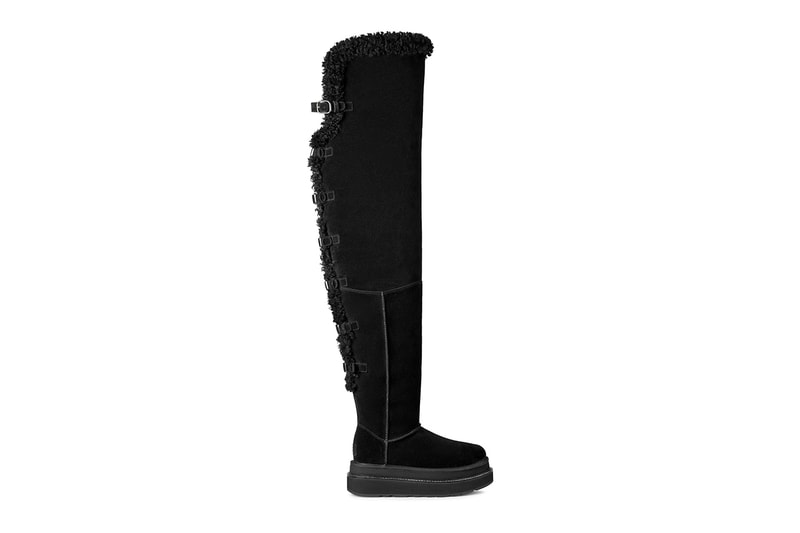 UGG sacai loafer UGG sacai Hiker UGG sacai thigh-high boot Chestnut Black Release Info