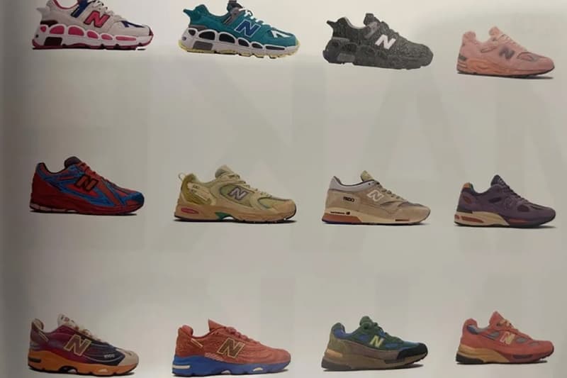 Salehe Bembury's Book Reveals Unreleased New Balance Designs 1000 992 nb shoes spunge