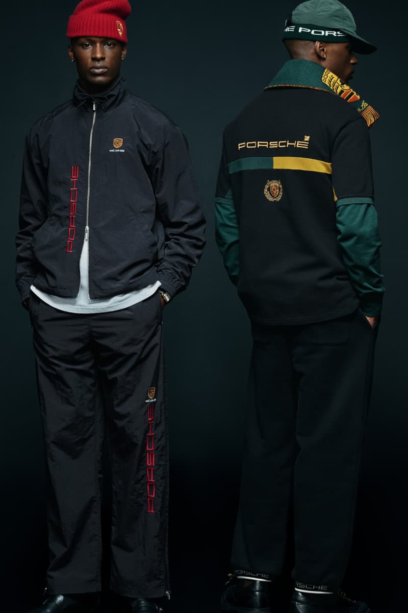 Aimé Leon Dore x Porsche FW25 Collaboration Collection gore-tex jacket nylon track quarter zip fall winter 2025