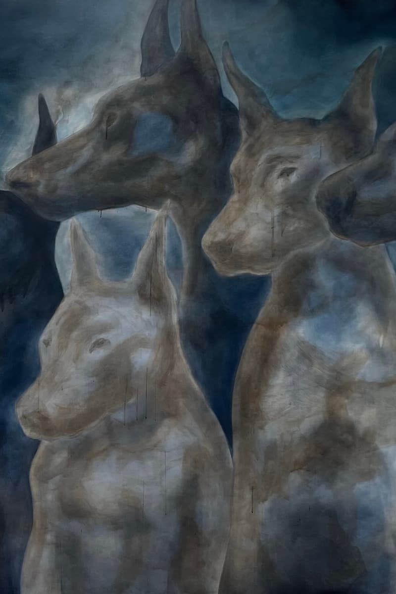 awake ny leyla fischer exhibitions artworks paintings tee collaboration t shirt