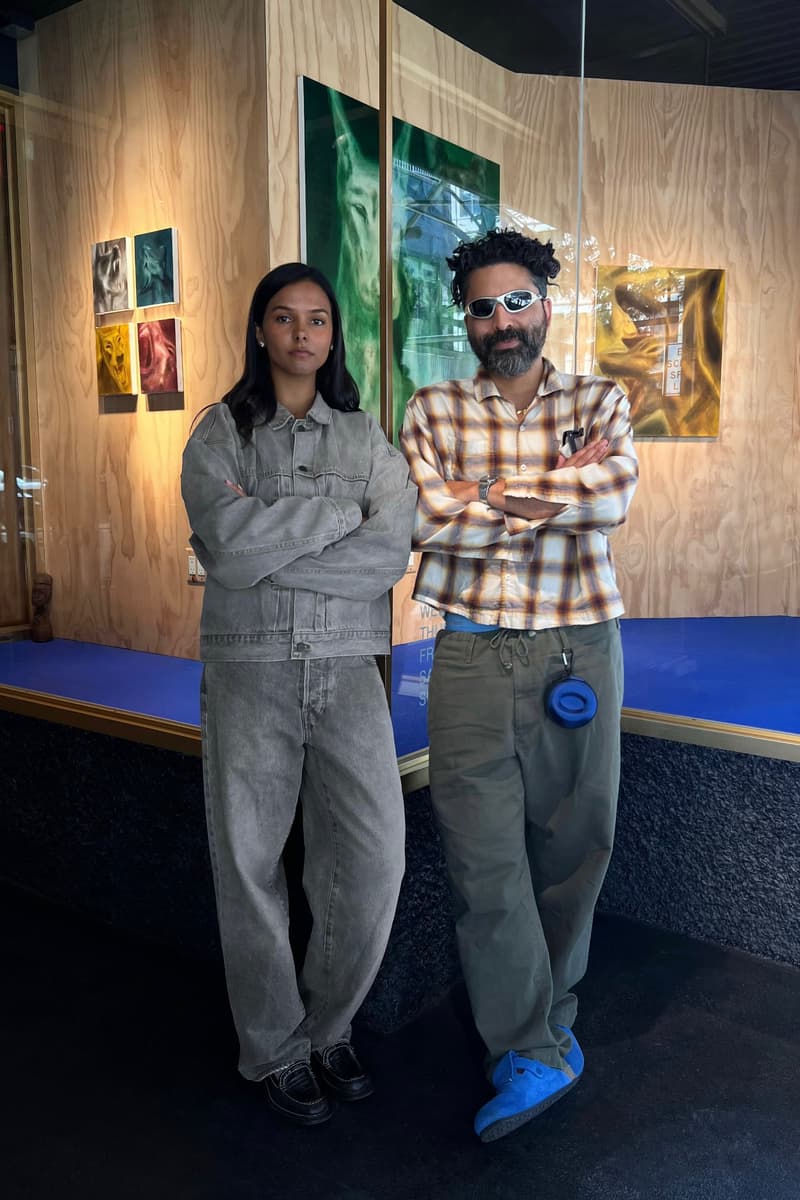 awake ny leyla fischer exhibitions artworks paintings tee collaboration t shirt