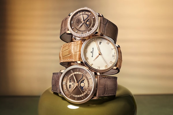 Blancpain Villeret Golden Hour Collection Info Quantième Complet Phases de Lune Ultraplate Quantième Phases de Lune 