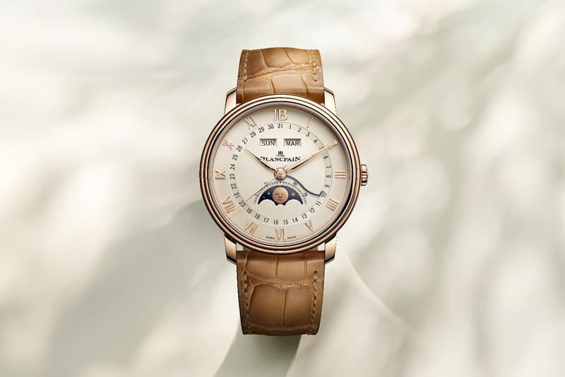 Blancpain Villeret Golden Hour Collection Info Quantième Complet Phases de Lune Ultraplate Quantième Phases de Lune 