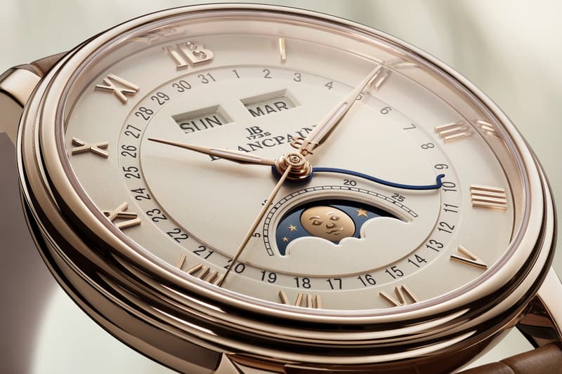 Blancpain Villeret Golden Hour Collection Info Quantième Complet Phases de Lune Ultraplate Quantième Phases de Lune 