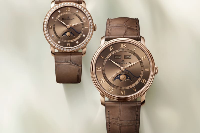 Blancpain Villeret Golden Hour Collection Info Quantième Complet Phases de Lune Ultraplate Quantième Phases de Lune 