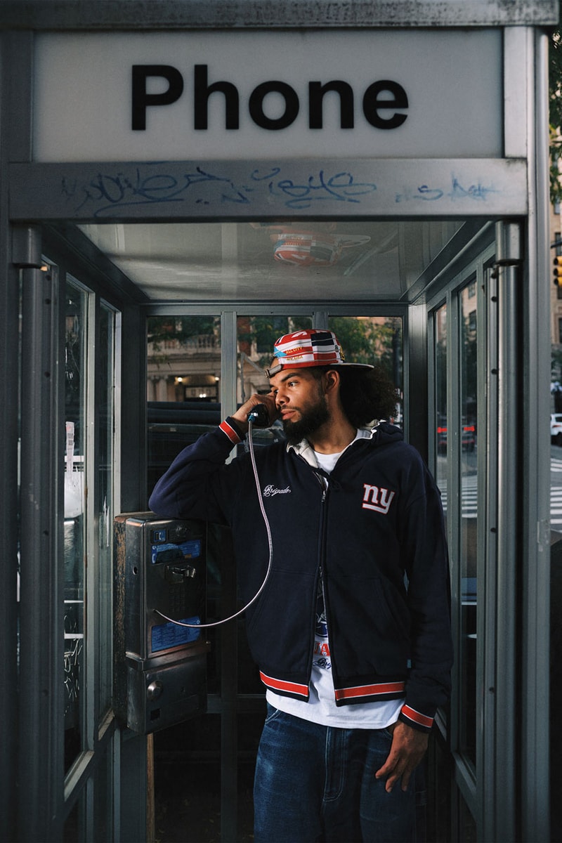Brigade Goes Big (League) With the New York Giants collab football release info