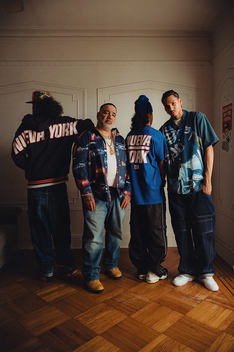 Brigade Goes Big (League) With the New York Giants collab football release info