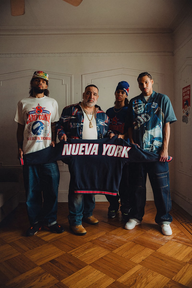 Brigade Goes Big (League) With the New York Giants collab football release info