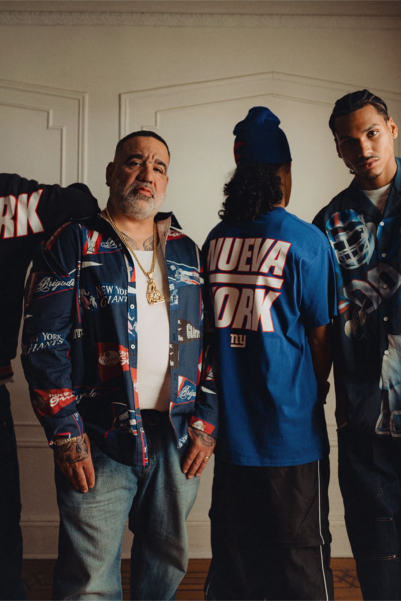 Brigade Goes Big (League) With the New York Giants collab football release info